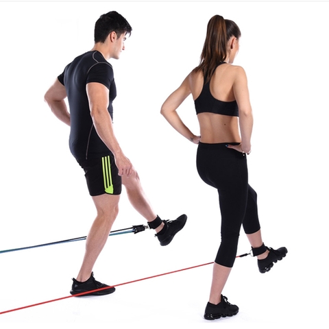 Dây Ngũ Sắc tập Gym bộ 5 dây kháng lực loại tốt