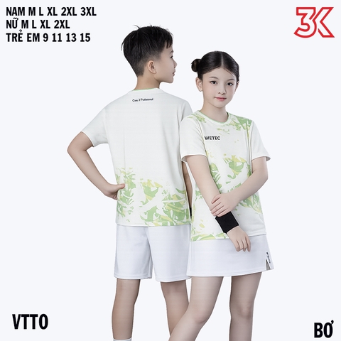 Áo cầu lông thể thao VICTEC STRIKE ON Size Nam Nữ Trẻ Em