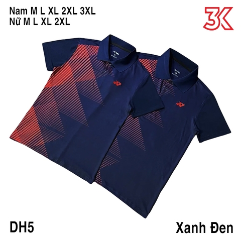 Áo cầu lông Yonex cổ bẻ  Nam Nữ mẫu DH5 1 Áo