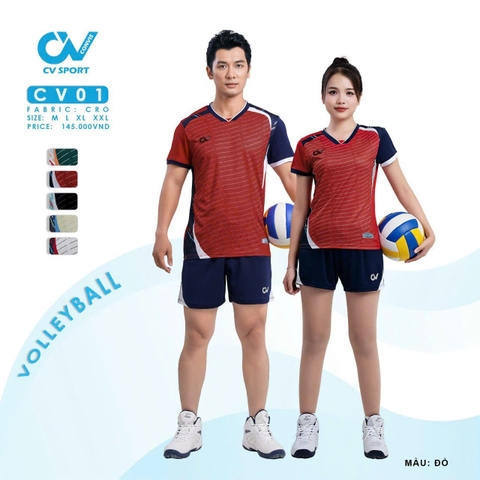 Bộ quần áo bóng chuyền nam nữ CV 01