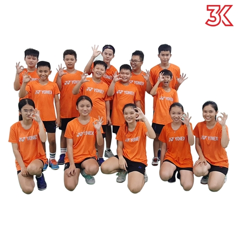 Áo cầu lông Yonex Training 2023 mẫu 3K07 thun lạnh 4 chiều 1 Áo