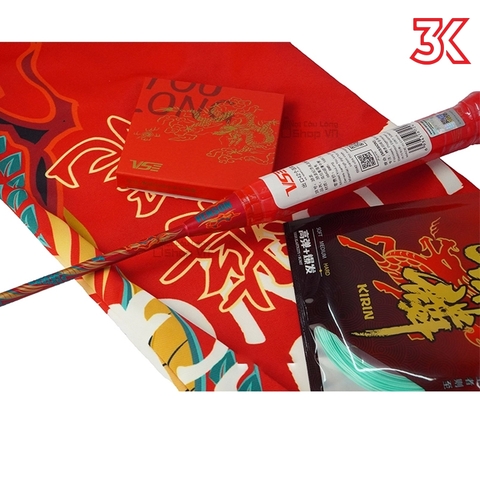 Vợt Cầu Lông VS YouLong Đỏ Full hộp [Chính hãng][bảo hành 2T]