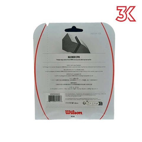 Dây cước tennis Wilson Revolve Spin 17 , Sensation 16 [Chính Hãng]