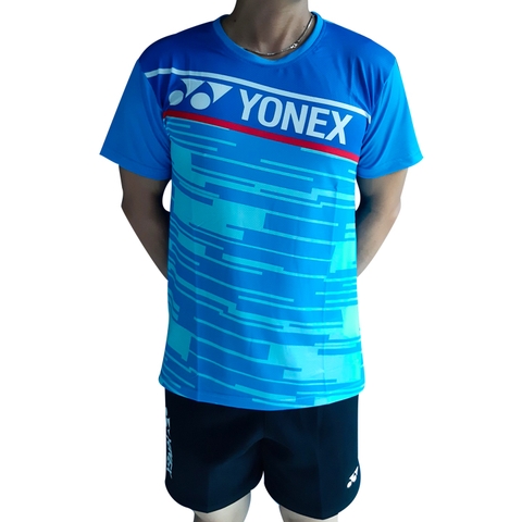 Áo cầu lông Yonex Nam Nữ Xanh Bích 2021 Mẫu 3K01