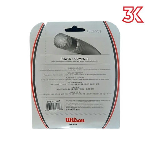 Dây cước tennis Wilson Revolve Spin 17 , Sensation 16 [Chính Hãng]