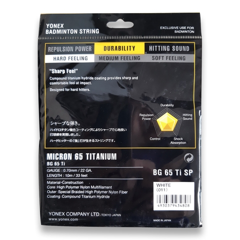 Dây đan vợt cầu lông Yoex BG65 1 bộ