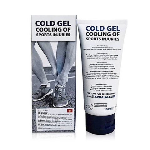 Gel Làm Lạnh cơ thể Starbalm Hà Lan - 100ml và 25ml 2021