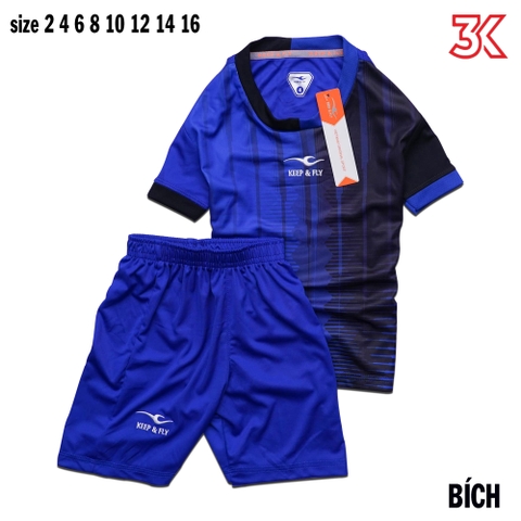 Áo bóng đá Razy Kid trẻ em 2021 1 bộ keep and fly