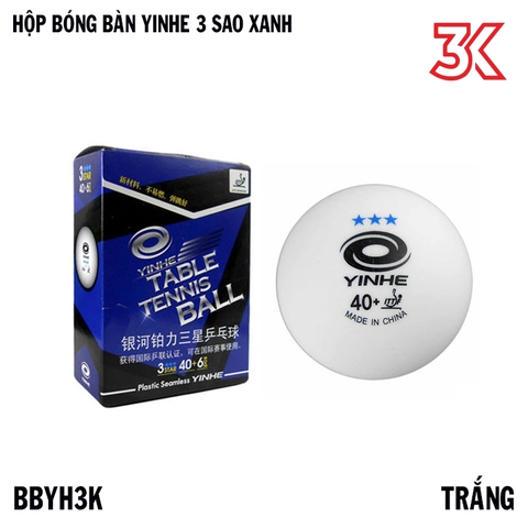 Hộp bóng bàn Yinhe thi đấu 40+ 1 hộp 6 quả