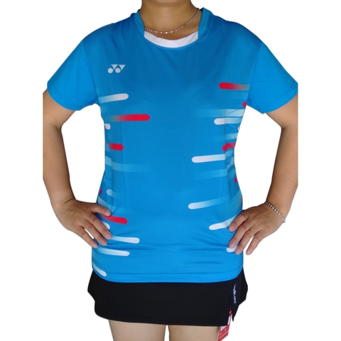 Áo cầu lông yonex 2019 Nam nữ Xanh dương