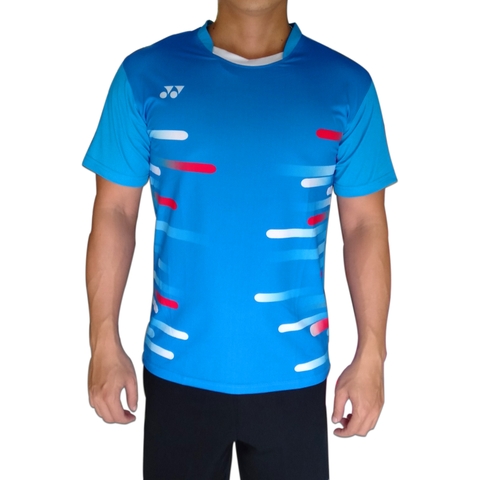 Áo cầu lông yonex 2019 Nam nữ Xanh dương