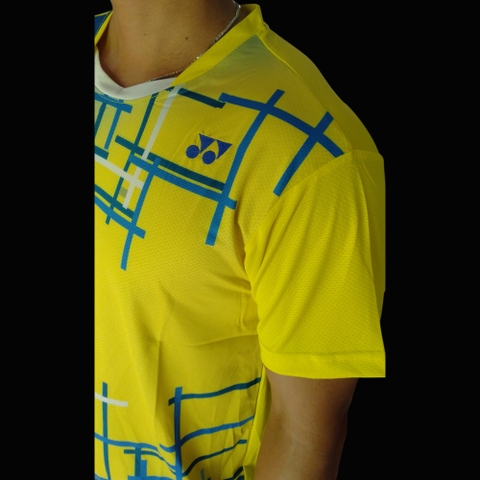 Áo cầu lông Yonex 2020 Nam Nữ Vàng AT12