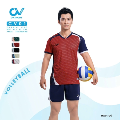 Bộ quần áo bóng chuyền nam nữ CV 01