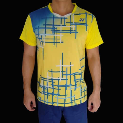 Áo cầu lông Yonex 2020 Nam Nữ Vàng AT12