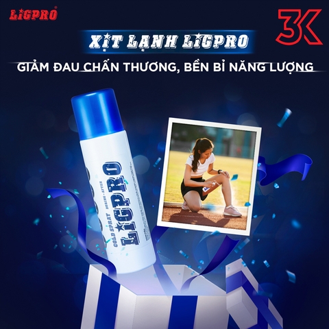 Chai Xịt Lạnh Giảm Đau LIGPRO 200ML 1 Chai