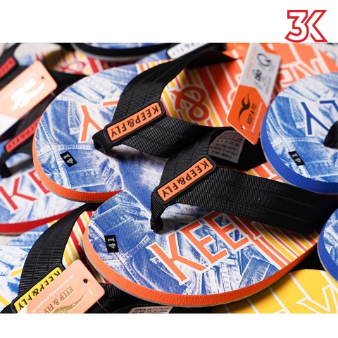 Dép kẹp thể thao keep and fly mẩu DK001 [Chính Hãng] [Có bảo hành] [Ảnh thật] [Giá hủy diệt]