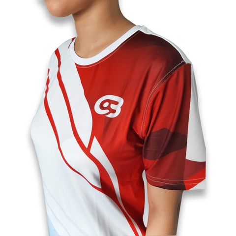 Áo cầu lông cabasport  size Nam Nữ chung mẩu 3K21011