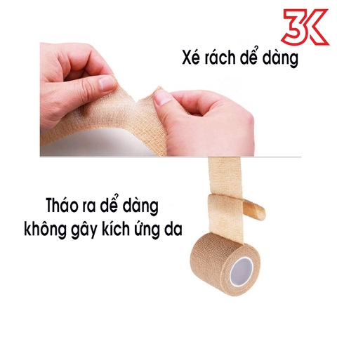 Băng keo vải thể thao 5cm 1 cái