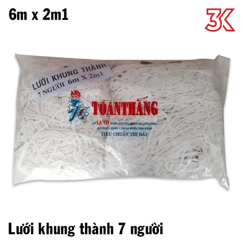 Lưới Khung Thành 7 người Toàng Thắng 1 bộ 2 khung thành