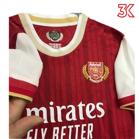 Áo đá banh Fex Thái Arsenal sân nhà 1 bộ có túi 2 bên 2022 [Free Ship][Ảnh Thật][Giá Hủy Diệt]