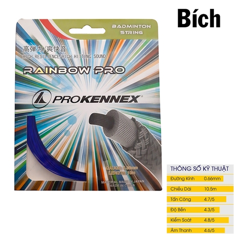 Dây đan vợt cầu lông Prokennex Rainpow Pro 1 màu