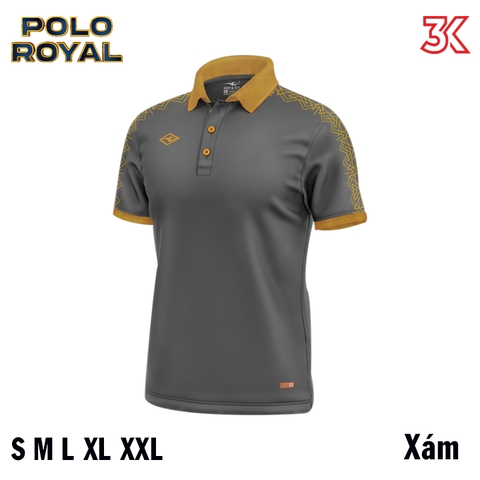 Áo thể thao có cổ Polo Royal Keep And Fly Size S-XXL