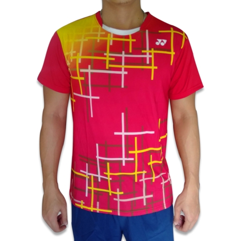Áo cầu lông Yonex 2020 Nam Nữ Đỏ AT12