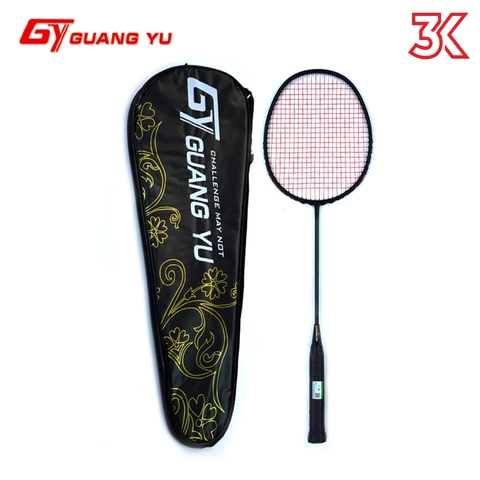 Vợt Cầu Lông Guang Yu Full Carbon GJ3K 1 vợt 1 Túi  đã căn sẳng [Chính hãng][bảo hành 2T]