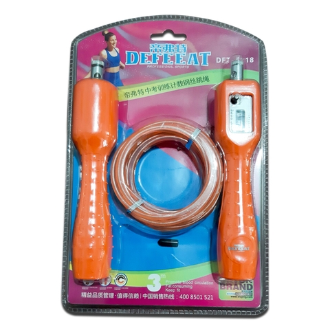 Dây nhảy đếm số vòng DFT-6218 [Có bảo hành] [Rẻ vô địch] [Giá hủy diệt] [Ảnh thật]
