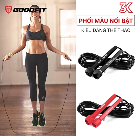 Dây nhảy thể dục, dây nhảy giảm cân GoodFit GF902JR [Chính hãng]