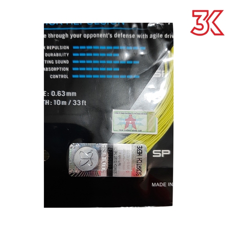 Dây cước căng vợt Yonex BG EXBOLT 63 [Chính hãng] [Tặng mã 50k] [FreeShip]