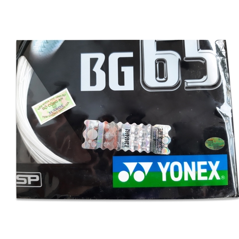 Dây đan vợt cầu lông Yonex BG65 TITANIUM 1 bộ