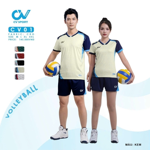 Bộ quần áo bóng chuyền nam nữ CV 01