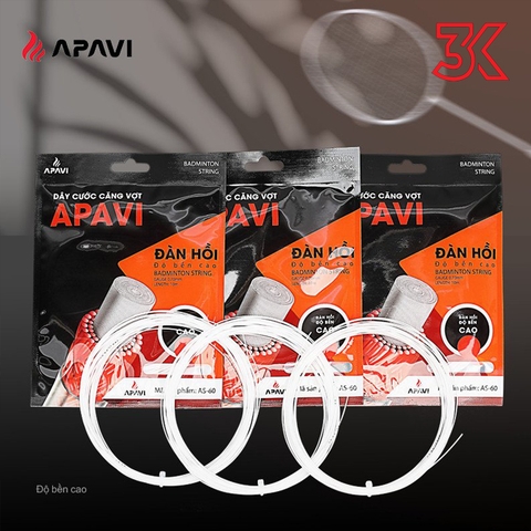 Dây đan vợt vợt AS-60 1 bộ [Tặng mã 50k] [FreeShip] [Ảnh thật] [Chính hãng]
