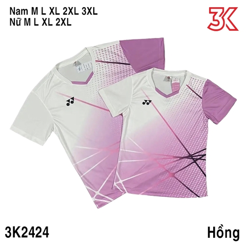 Áo cầu lông Yonex Nam Nữ mẫu 3K2424 1 Áo
