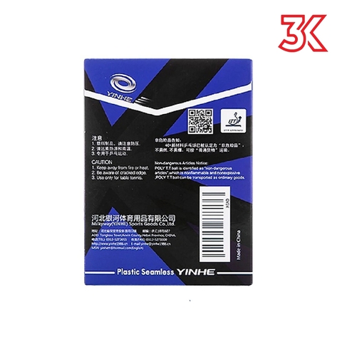 Hộp bóng bàn Yinhe thi đấu 40+ 1 hộp 6 quả