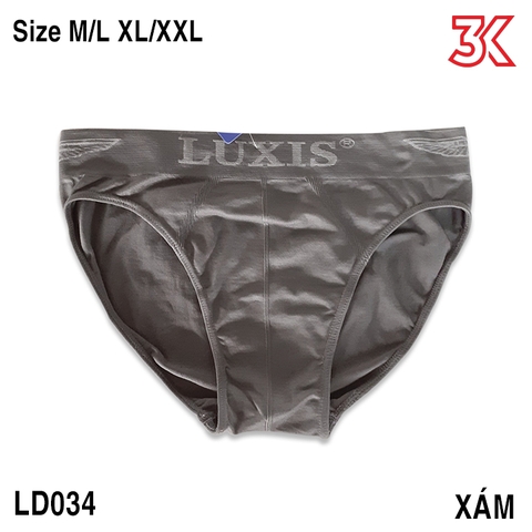 Quần lót nam Luxis bảng lớn cổ dệt  LD034