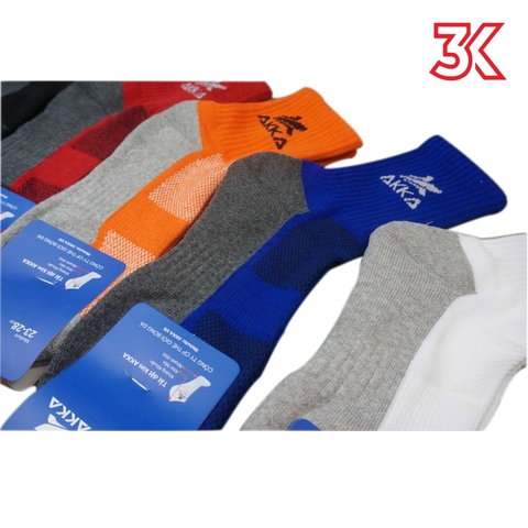 Vớ đá banh dệt kim AKKA mẫu AKKA3K size 23x28cm [Tặng mã 50k] [FreeShip] [Ảnh thật] [Chính hãng]