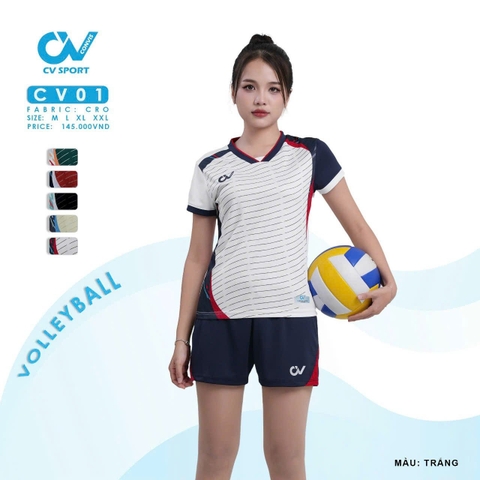 Bộ quần áo bóng chuyền nam nữ CV 01