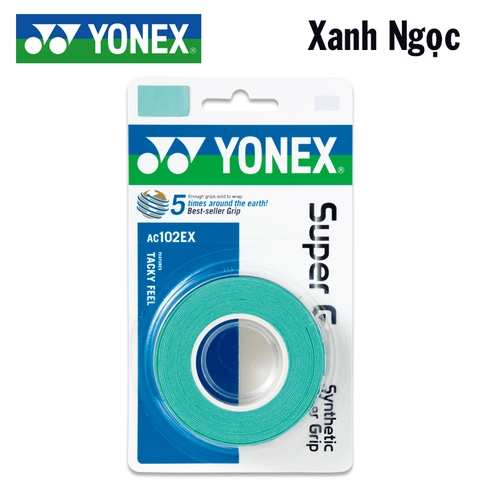 Quấn cán vợt yonex cầu lông , tennis 3 trong 1 3 cuộn/1 vĩ