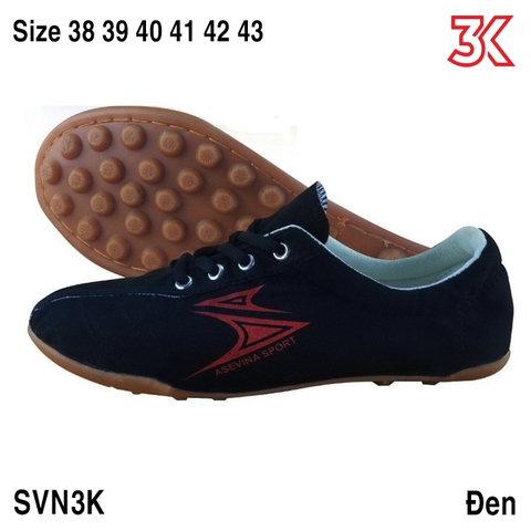 Giày bata đá bóng vải đế đinh ASEVINA 38-43