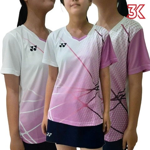 Áo cầu lông Yonex Nam Nữ mẫu 3K2424 1 Áo
