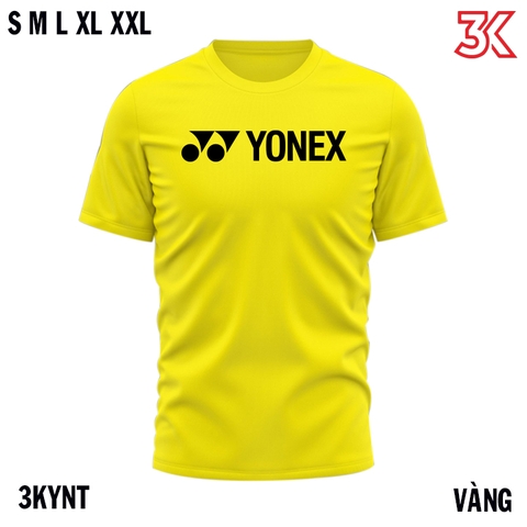 Áo cầu lông yonex mẩu training thun lạnh 4 chiều S-XXL
