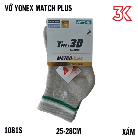 Vớ Cầu Lông Yonex 3D Match Plus Chính hãng Yonex Sunrise