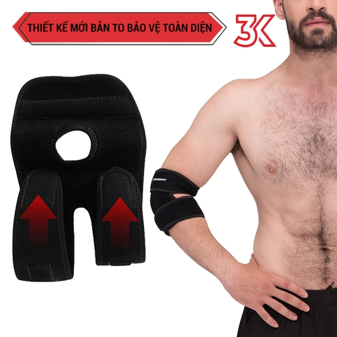 Băng bảo vệ khuỷu tay GoodFit GF401E 1 Chiếc [Chính hãng]