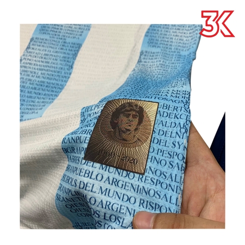 Áo đá banh Fex Thái Agentina 1 bộ có túi 2 bên 2022