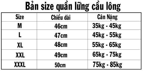 Quần lững yonex 2019