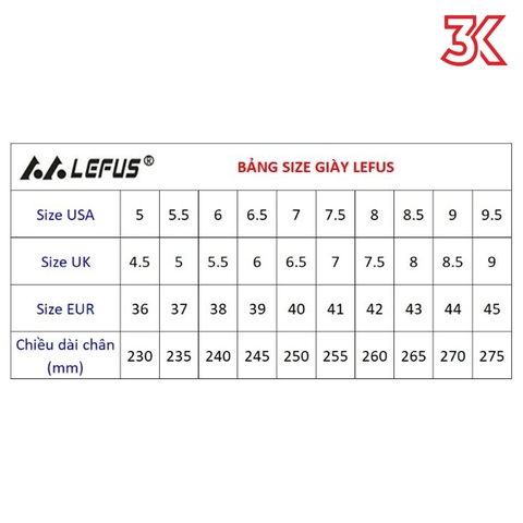 Giày Cầu Lông Lefus L029 size 36 - 45 [Chính hãng]