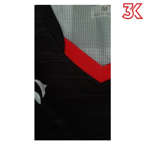 Áo cầu lông Yonex Nam Nữ Mẫu 3K04 Đen 1 Áo [Free Ship] [Ảnh thật]