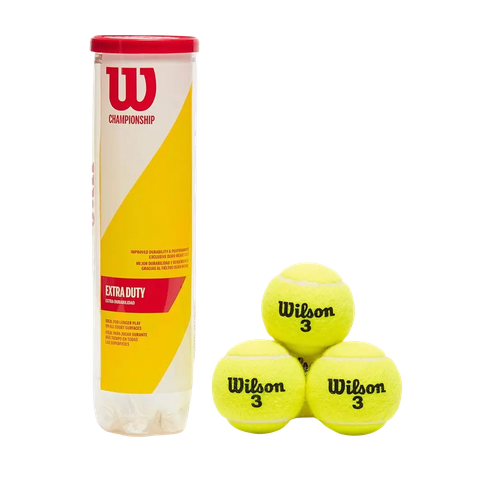 Banh Tennis Wilson Championship Hộp 4 quả [Chính hãng]